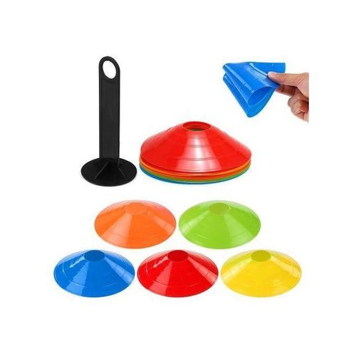 50pcs PE Speed&Agility Training Cones Set,Durable Round Mouth Sports Makers, Multi-color, for football & Athletic Training Equipment Item | Buy 50pcs PE Speed&Agility Training Cones Set,Durable Round Mouth Sports Makers, Multi-color, for football & Athletic Training Equipment | SPOP Enterprise Global